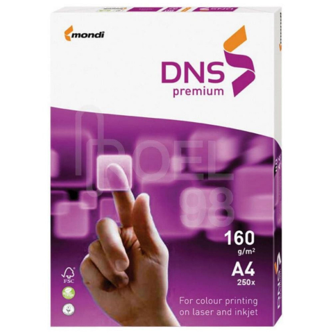 Rechizite Școlare - Carton copiator a4 alb 160g 250/top dns