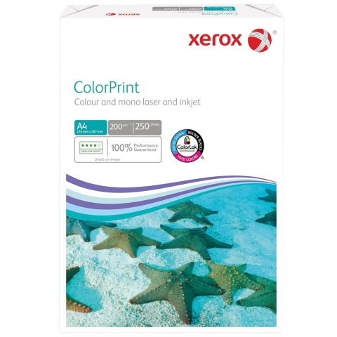 Hartie Creponata, Glasata si Carton Colorat - Carton copiator a4 alb 200g 250/top colorprint xerox