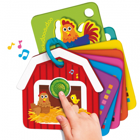 Cartonase puzzle cu sunete - Animale de la ferma [1]