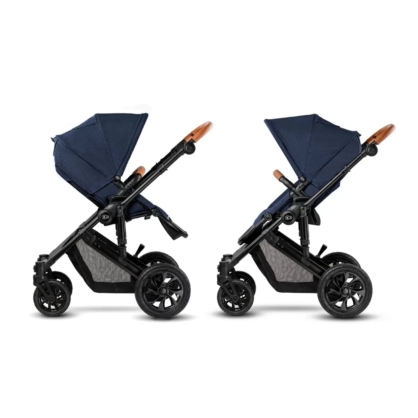 Carucior 3 in 1 kinderkraft prime 2 3in1 mink pro navy, varsta de la 0 luni la 5 ani [6]