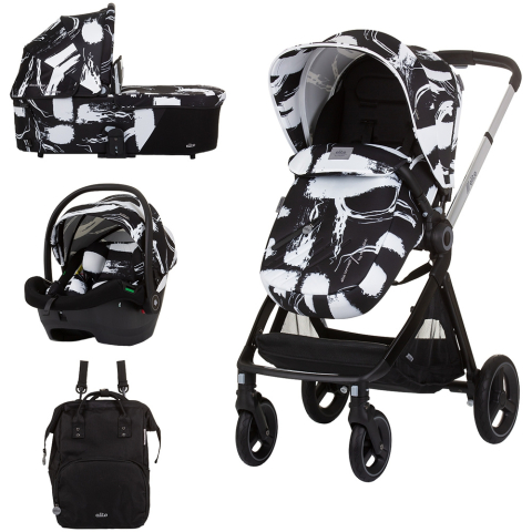 Carucioare, articole transport - Carucior Chipolino Elite 3 in 1 ink art