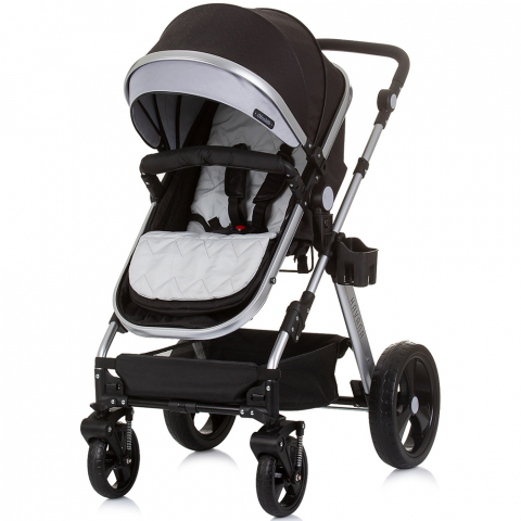 Carucior Chipolino Havana 2 in 1 obsidian silver [1]