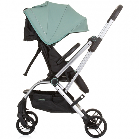 Carucior Chipolino Twister pastel green cu sezut rotativ [3]