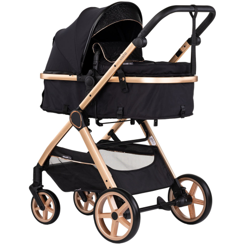 Carucioare, articole transport - Carucior Chipolino Vista 2 in 1 blackberry