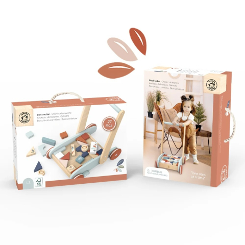 Carucior cu cuburi, Speedy Monkey pentru Baiat, Fata varsta 1 - 3, 3 - 6 [3]