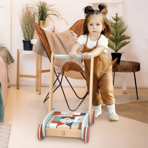 Carucior cu cuburi, Speedy Monkey pentru Baiat, Fata varsta 1 - 3, 3 - 6 [2]