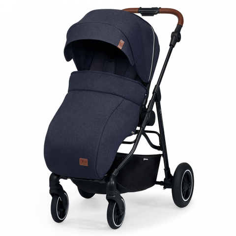 Carucioare, articole transport - Carucior kinderkraft all road, imperial blue, varsta de la 0 luni la 3 ani