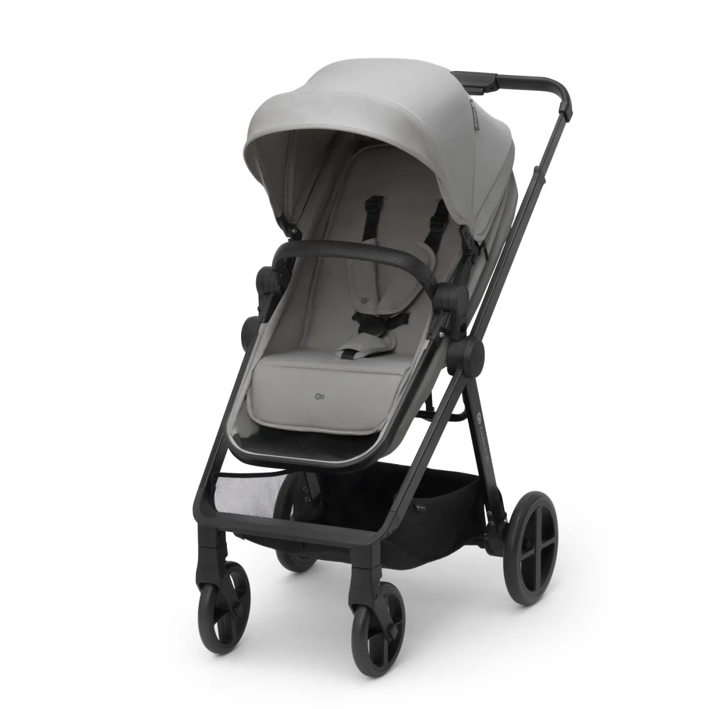Carucior kinderkraft newly, 3 in 1, light grey, copii varsta 0 luni pana la 4 ani [4]