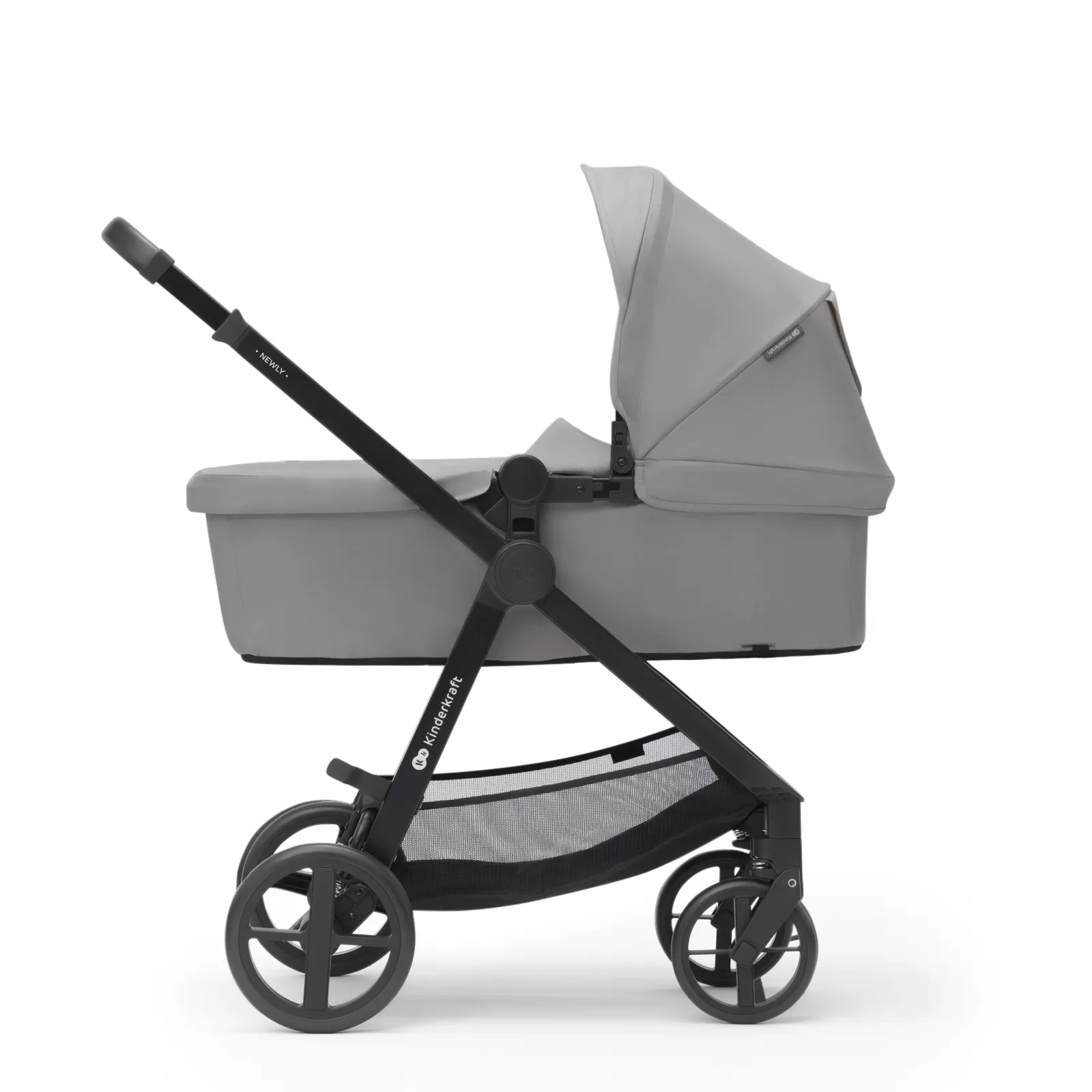 Carucior kinderkraft newly, 3 in 1, moonlight grey, varsta de la 0 luni la 5 ani [1]