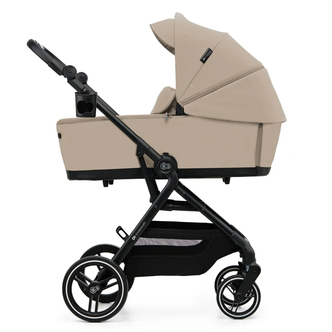 Carucior kinderkraft yoxi 2in1, sand beige, copii varsta 0 luni pana la 4 ani [3]
