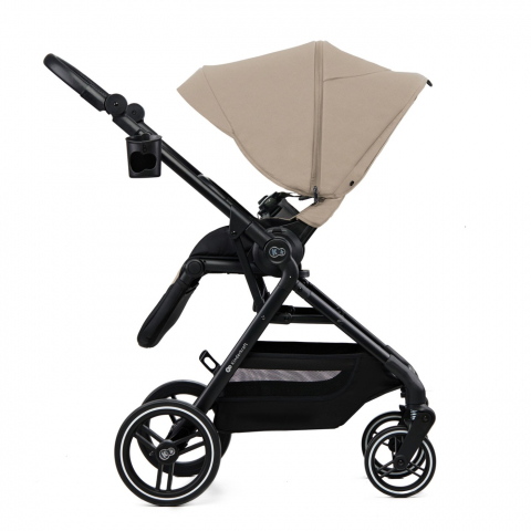 Carucior kinderkraft yoxi 3in1 (mink pro) bej nisip, varsta de la 0 luni la 3 ani [12]