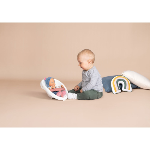 Carucior pentru papusi Smoby Baby Walker 3 in 1 cu papusa [7]