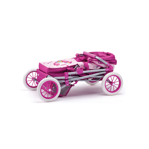 Carucior pentru papusi Unicorn - mare, copii varsta 3 ani+,6 ani+,8 ani+ [9]