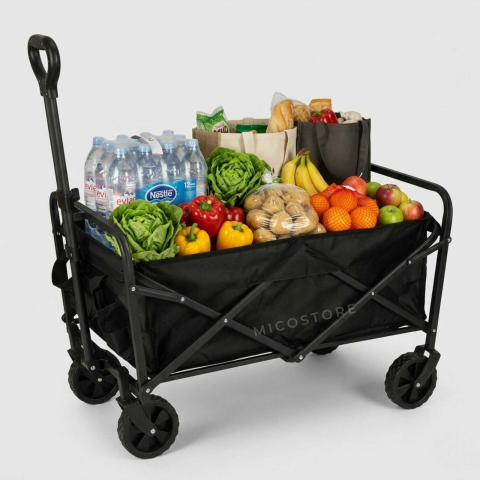 carucior transport pliabil, carucior plaja, carucior camping, carucior cumparaturi pliabil, carucior bagaje, carucior transport 100L [3]