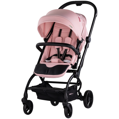 Carucioare, articole transport - Carucior sport Chipolino Revolut cu sezut rotativ pink marshmallow