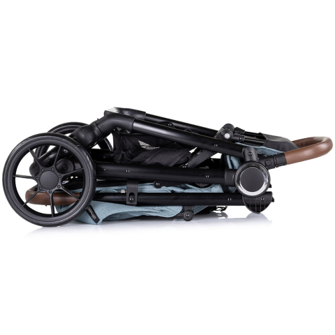 Carucior sport Chipolino Ultera cu husa picioare basil [5]