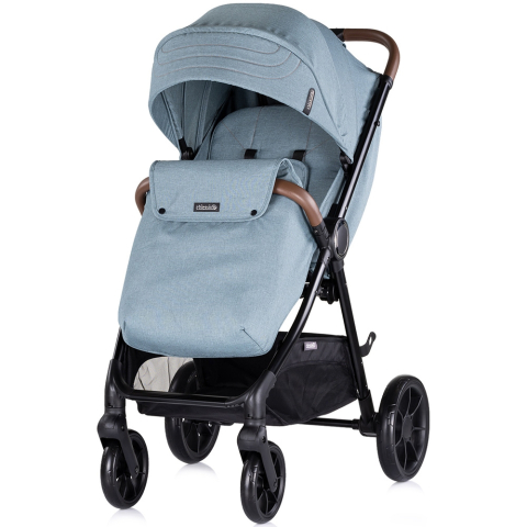 Carucior sport Chipolino Ultera cu husa picioare basil [1]