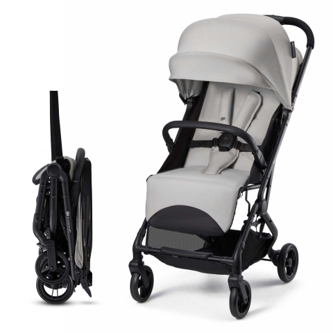 Carucioare, articole transport - Carucior sport kinderkraft indy3, urban grey copii varsta 0 luni - 3 ani