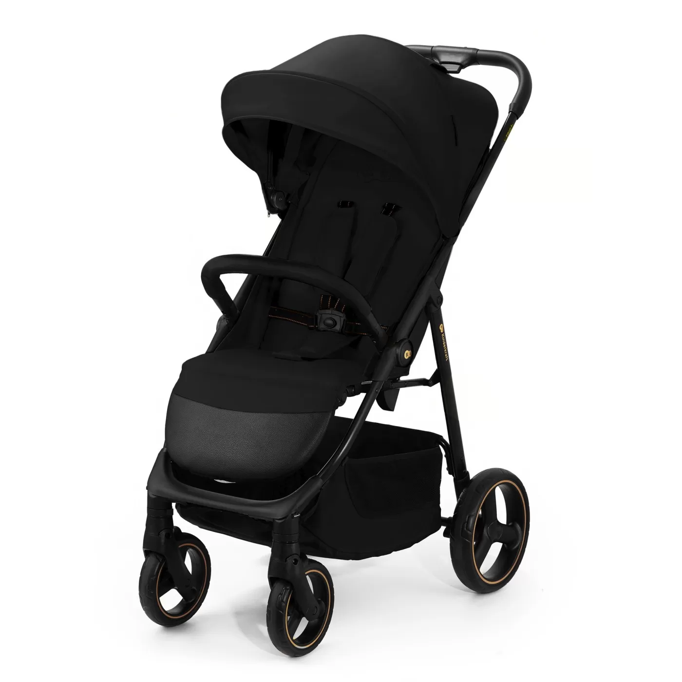 Carucioare, articole transport - Carucior sport kinderkraft trig3 onyx black, varsta de la 0 luni la 5 ani