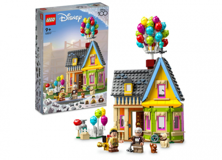LEGO Disney - Casa din filmul Up, varsta de la 9 ani la +15 ani