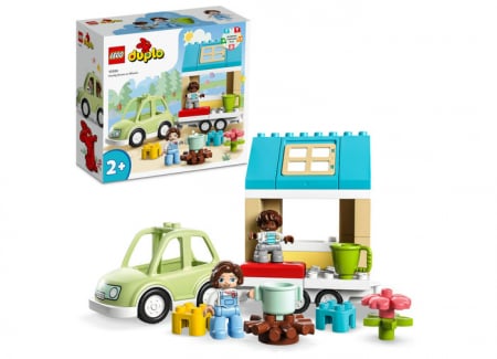LEGO® - Casa pe roți a familiei, varsta de la 2 ani la 4 ani