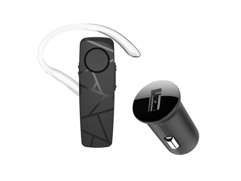Casti - Cască Bluetooth Tellur Vox 60, încărcător auto, negru