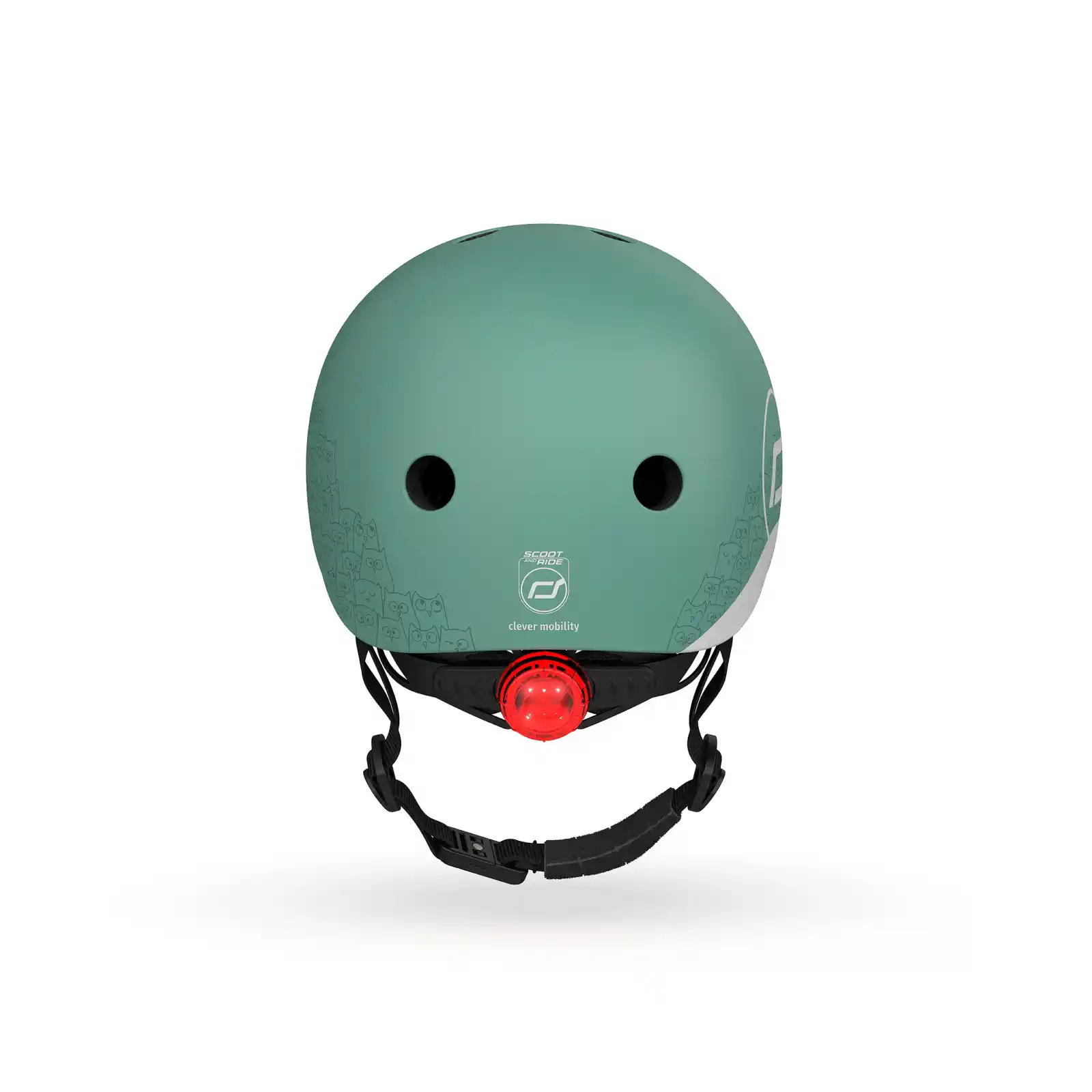Casca protectie copii 1 an+, marime XXS, Scoot & Ride, Forest Reflectorizant [4]