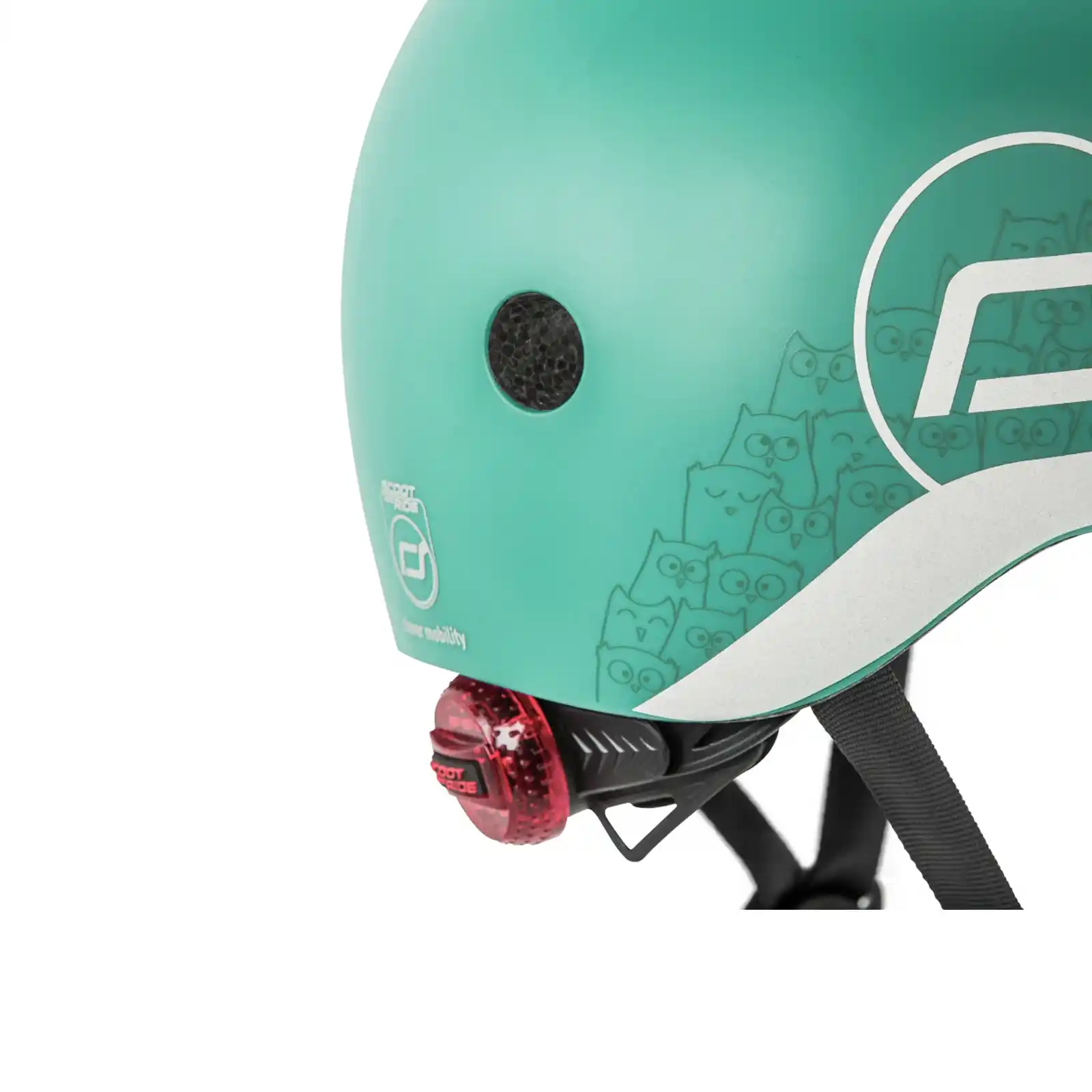Casca protectie copii 1 an+, marime XXS, Scoot & Ride, Forest Reflectorizant [8]
