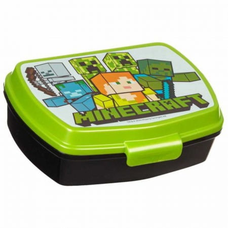 Caserole Sandwich si Sticle Apa - Caserole Mancare Copii Scoala, Minecraft - Micostore.ro