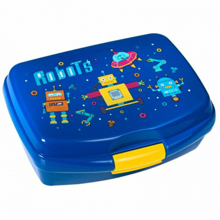 Caserole Sandwich si Sticle Apa - Caserole Mancare Copii Scoala cu Tacamuri, Roboti - Micostore.ro