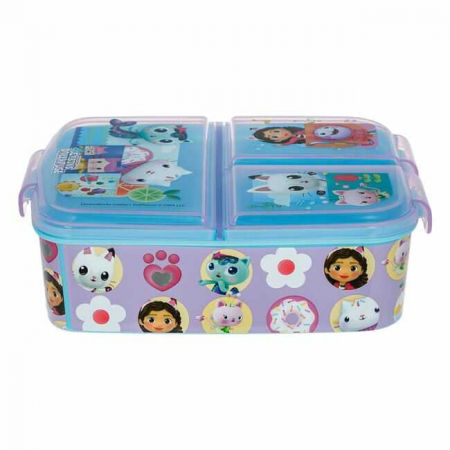 Caserole plastic, Compartimentate, pt Copii, Gabby's Dollhouse [2]
