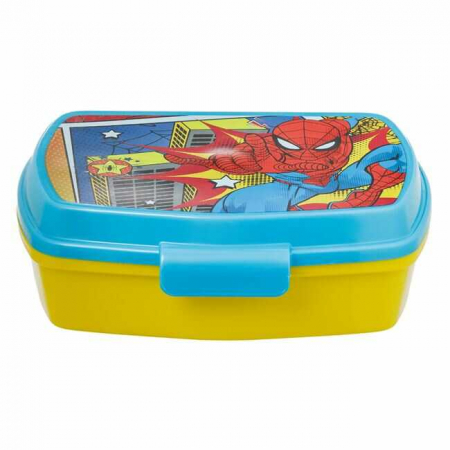 Caserole plastic pentru Mancare Copii, Baieti - Spiderman [1]