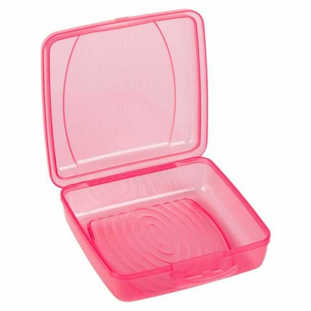 Rechizite Școlare - Caserole plastic pentru Sandwich Toast, Fete - Roz