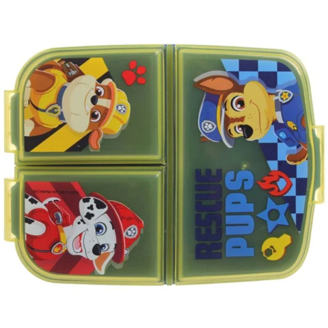 Caserola Pranz pentru Copii, Paw Patrol, Patrula Catelusilor, 3 compartimente, capacitate 790ml [2]