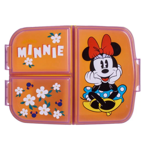 Caserola Pranz pentru Copii, Minnie Mouse,3 Compartimente, capacitate 790ml [2]