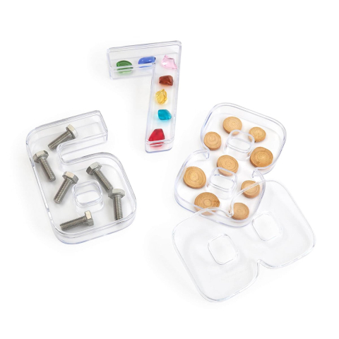 Casete de depozitare in forma de cifre, Guidecraft, copii varsta 2-10 ani [5]