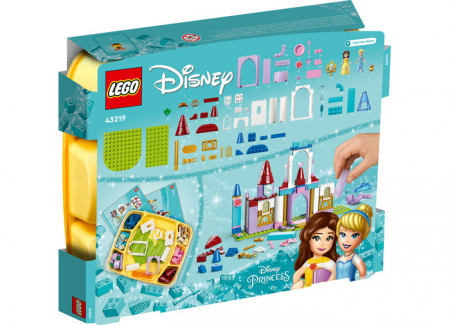 LEGO Disney Princess: Castele creative 43219, 6 ani+, 140 piese, varsta de la 5 ani la 10 ani [7]