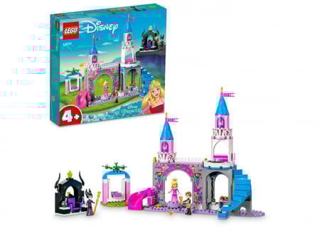 LEGO Disney - Castelul Aurorei, varsta de la 4 ani la 8 ani