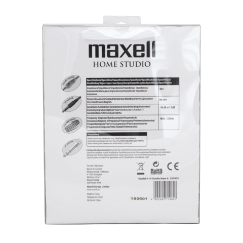 Casti audio cu fir home studio maxell [3]