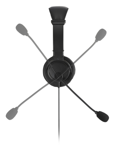 Casti audio on-ear cu fir cu microfon kensington [3]