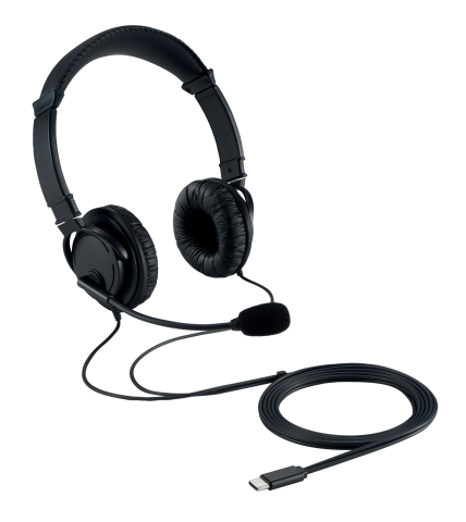 Casti audio on-ear cu fir cu microfon kensington [2]
