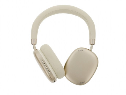 Căști Bluetooth Over-ear Tellur Shade, ANC, bej [3]