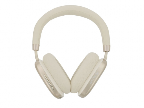 Casti - Căști Bluetooth Over-ear Tellur Shade, ANC, bej
