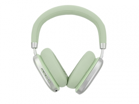 Periferice IT - Căști Bluetooth Over-ear Tellur Shade, ANC, verde