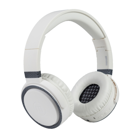 Casti fara fir bluetooth b52-bt albe maxell