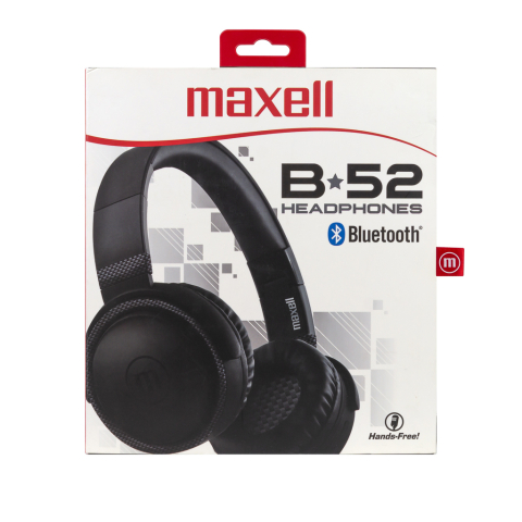 Casti fara fir bluetooth b52-bt negre maxell [1]