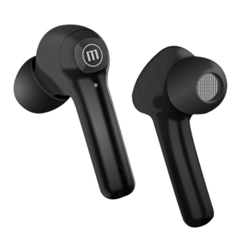 Casti fara fir bluetooth tws dynamic+ tip earbuds negre maxell [3]
