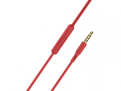 Căști in-ear cu fir Tellur Basic Gamma, microfon, roșu [2]