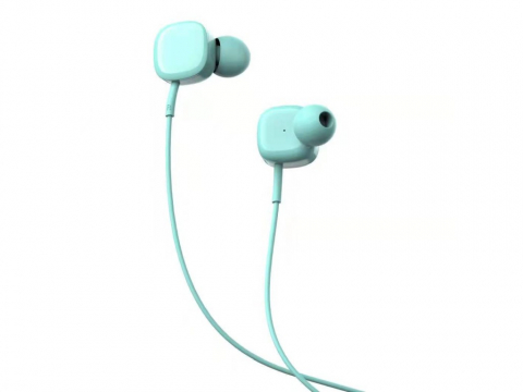Casti - Căști in-ear cu fir Tellur Basic Sigma, microfon, albastru