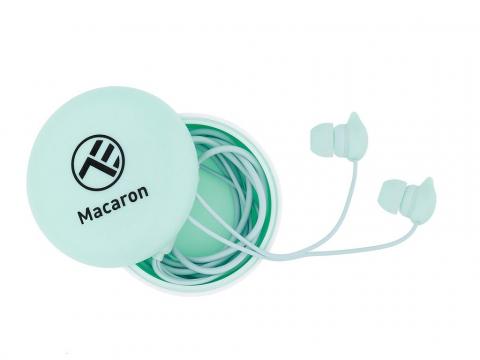 Periferice IT - Căști in-ear Tellur Macaron, Albastru